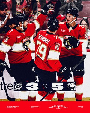 Image post by @FlaPanthers on Twitter/X