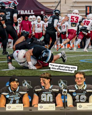 Image post by @hopkinsfootball on Instagram