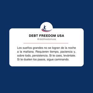 Image post by @debtfreedomusa on Instagram