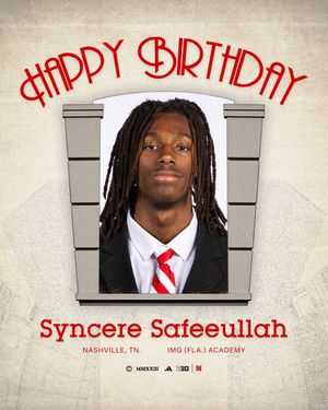 Image post by @HuskerFootball on Twitter