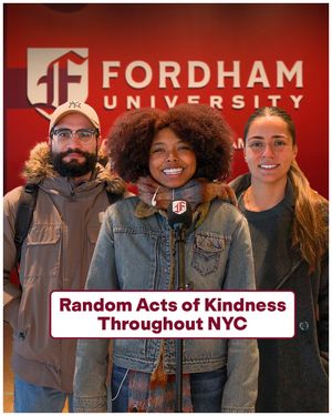 Image post by @fordhamuniversity on Instagram