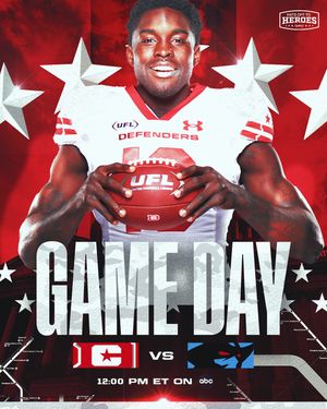 Image post by @ufldefenders on Instagram