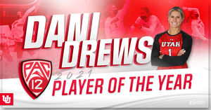 Image post by @UtahVolleyball on Twitter