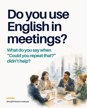 Image post by @englishlessonskype on Instagram