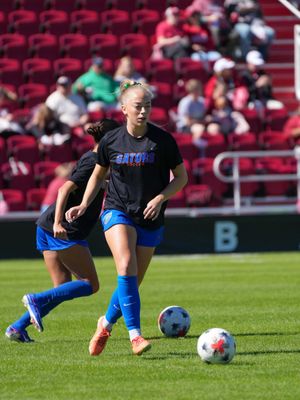 Image post by @GatorsSoccer on Twitter/X
