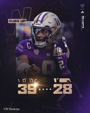 Image post by @uw_football on Instagram