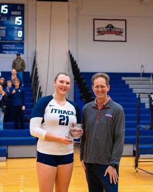 Image post by @ithacavolleyball on Instagram