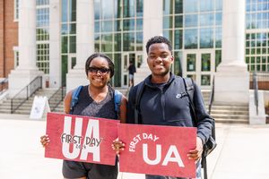 Image post by @ua_admissions on Instagram