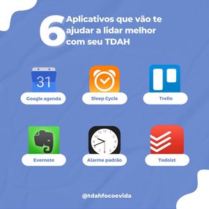 Image post by @tdahfocoevida on Instagram