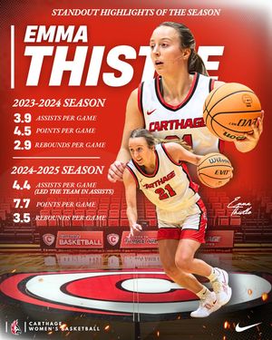 Image post by @carthage_wbb on Instagram