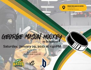 Image post by @gmuicehockey on Instagram