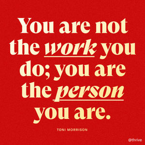 Image post by @thrive on Instagram