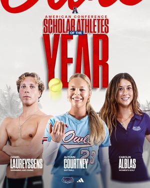 Image post by @fauathletics on Instagram
