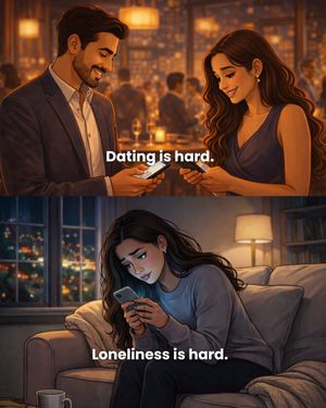 Image post by @indiansinglessocial on Instagram