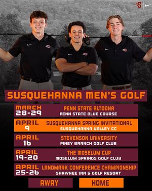 Image post by @susqumensgolf on Instagram