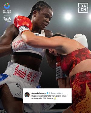Image post by @daznboxing on Instagram