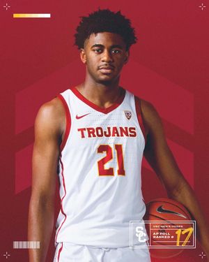 Image post by @USC_Hoops on Twitter