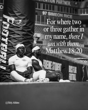 Image post by @holy.athletes on Instagram