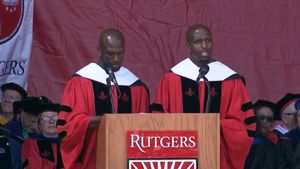 Image post by @RutgersNB on Twitter