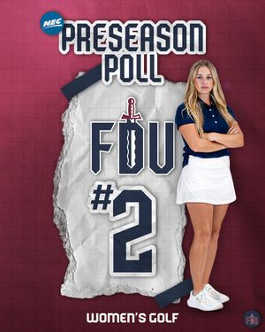 Image post by @FDUKnightsGolf on Twitter