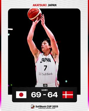 Image post by @japan_basketball on Instagram