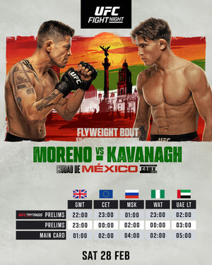 Image post by @ufceurope on Instagram