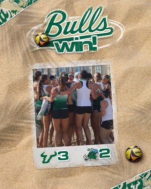 Image post by @USF_BeachVB on Twitter