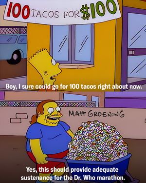 Image post by @thesimpsons on Instagram
