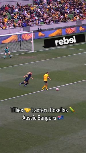 Video post by @TheMatildas on Twitter/X