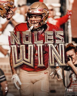 Image post by @fsufootball on Instagram