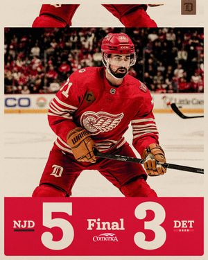 Image post by @DetroitRedWings on Twitter