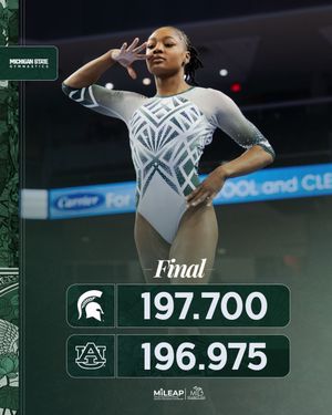 Image post by @msu_gymnastics on Instagram