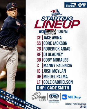 Image post by @somersetpatriots on Facebook