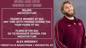 Image post by @SIUSwimDive on Facebook