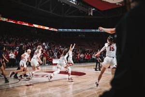 Image post by @RazorbackWBB on Twitter
