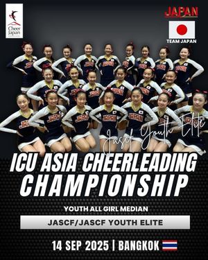 Image post by @cheer_japan on Instagram
