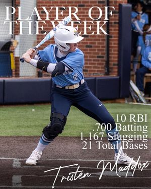 Image post by @ETBU_Softball on Twitter