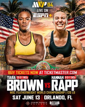 Image post by @tiarabrownboxing on Instagram