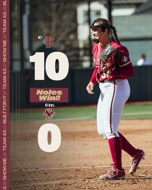 Image post by @fsusoftball on Instagram