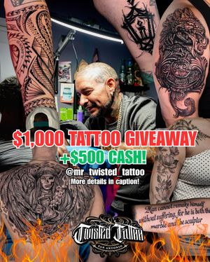 Image post by @twistedtattootx on Instagram