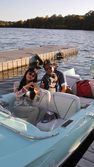 Video post by @retroboatrentalsatx on Facebook