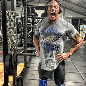 Image post by @therock on Instagram