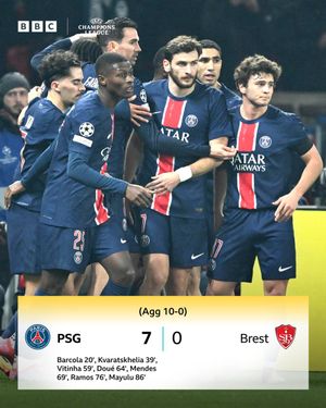 Image post by @BBCSport on Twitter