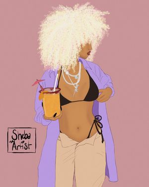 Image post by @shebatheartist on Instagram