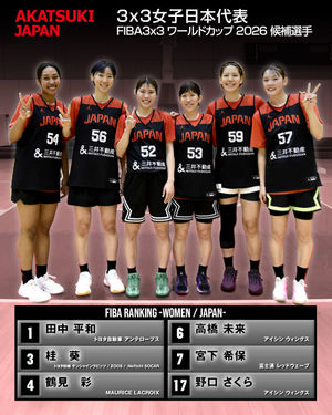 Image post by @japan_basketball on Instagram