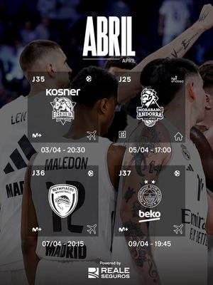 Image post by @realmadridbasket on Instagram