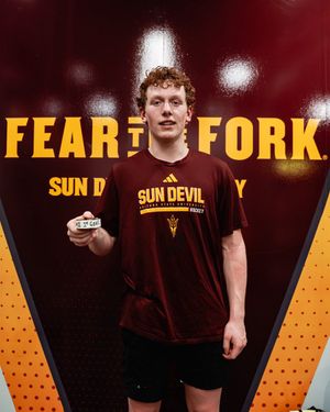 Image post by @SunDevilHockey on Twitter