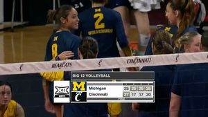 Image post by @umichvball on Instagram