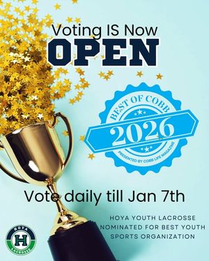 Image post by @Hoya Youth Lacrosse Association on Facebook