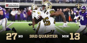 Image post by @Saints on Twitter/X